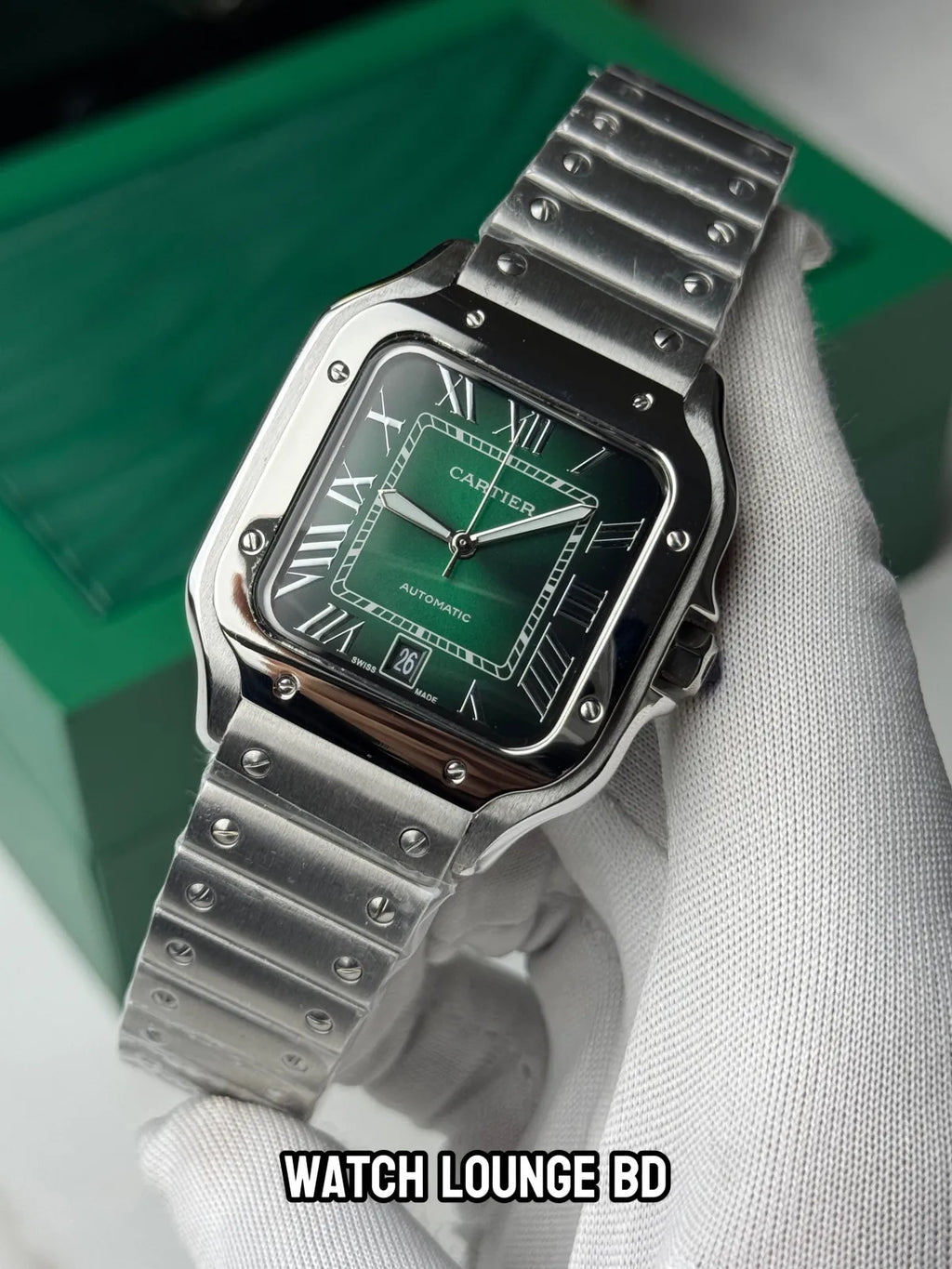 Cartier Santos || Ref. WSSA0062 || European Standard