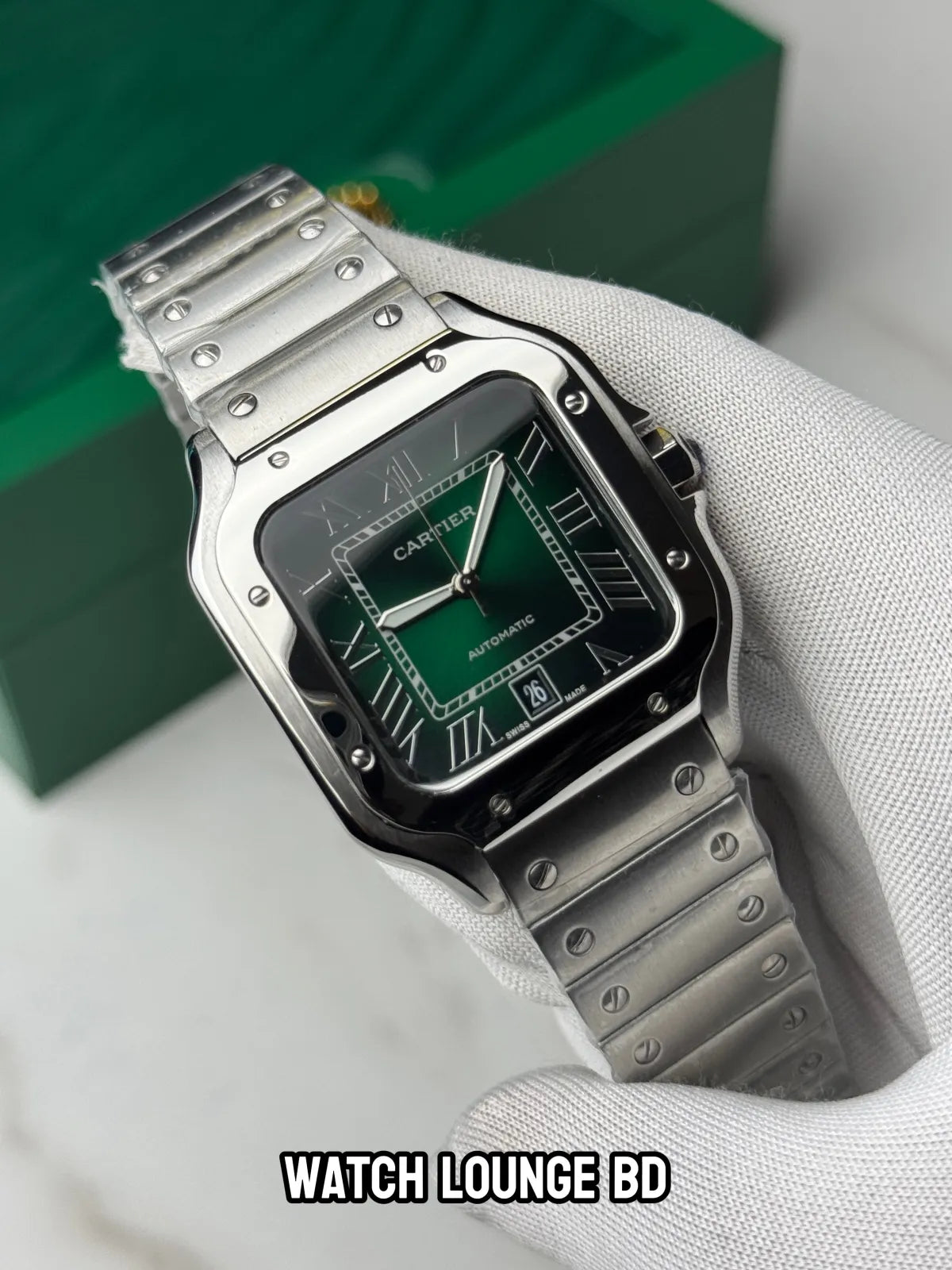 Cartier Santos || Ref. WSSA0062 || European Standard