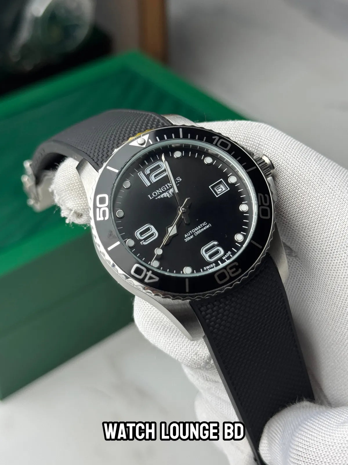 Longines HydroConquest || Ref. L3.781.4.56.9 || European Standard