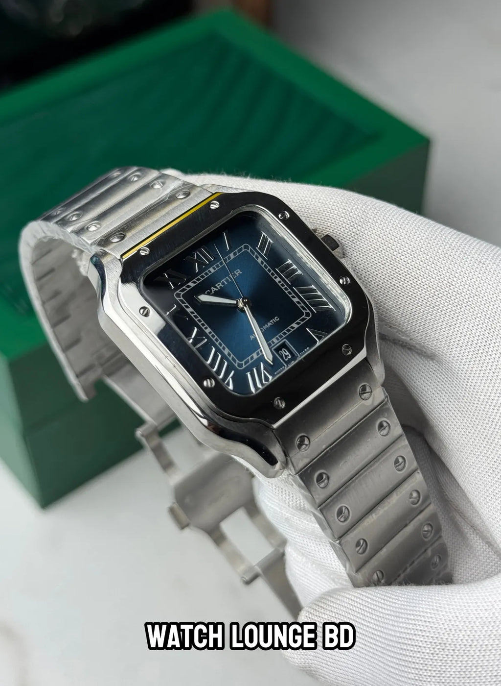 Cartier Santos || Ref. WSSA0030 || European Standard
