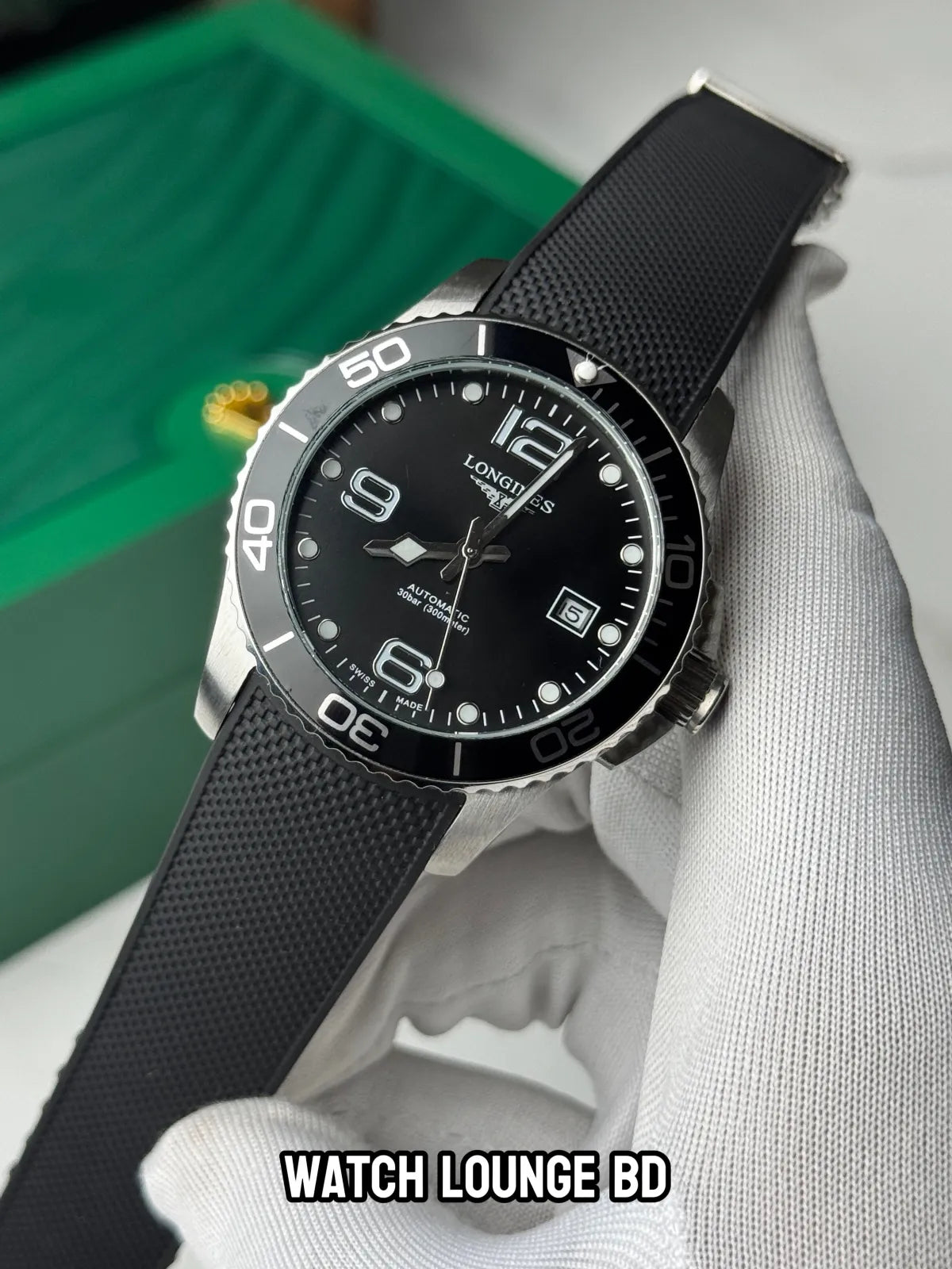 Longines HydroConquest || Ref. L3.781.4.56.9 || European Standard