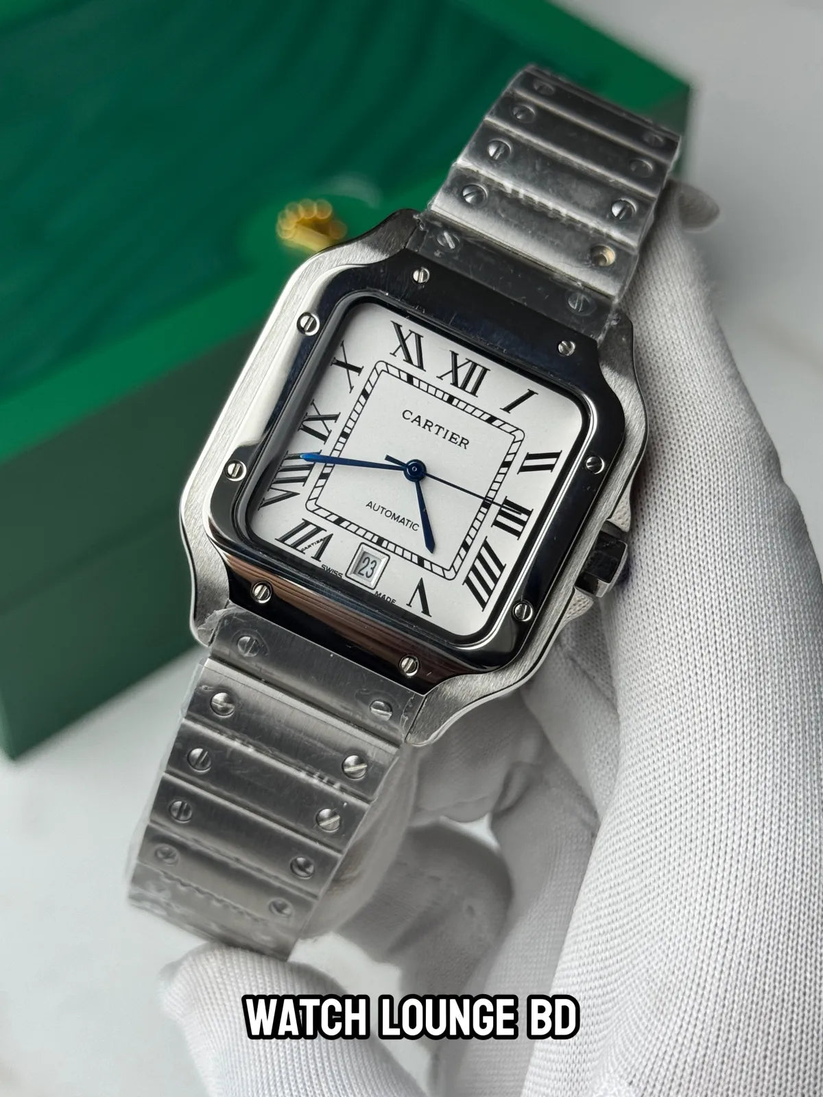 Cartier Santos || Ref. WSSA0018 || European Standard