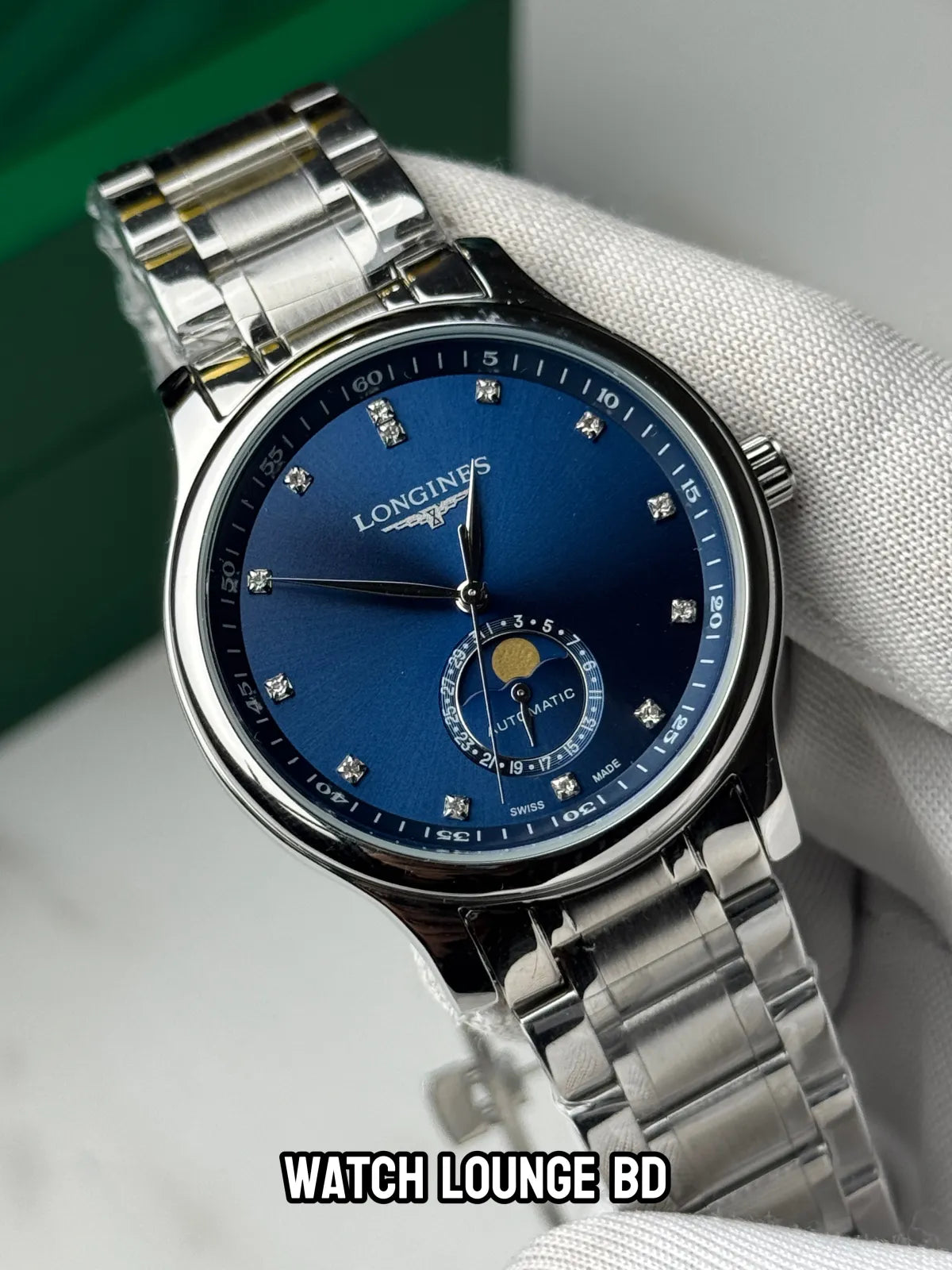 Longines Master Collection Moonphase || Ref. L2.909.4.97.6 || European Standard