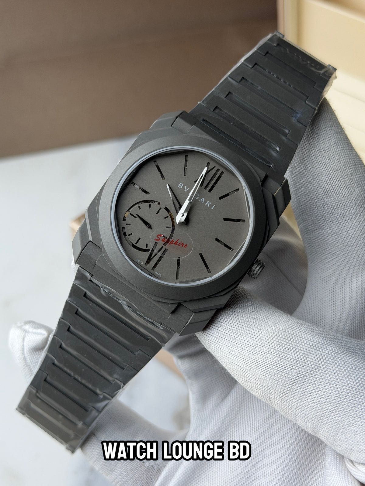 Bulgari Octo Finissimo Titanium 
 || Ref.  102713 || Master standard