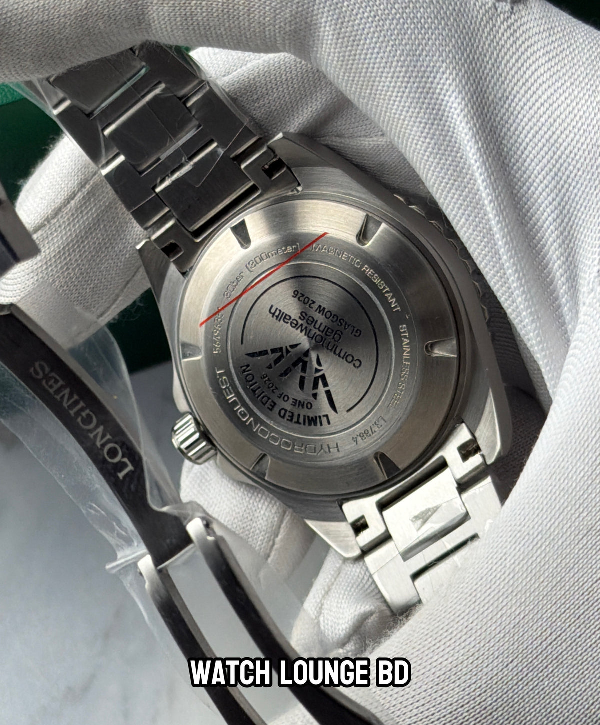 Longines HydroConquest Commonwealth Games 2026 Limited Edition
 || Ref. L3.788.4.09.9 || Master  Standard