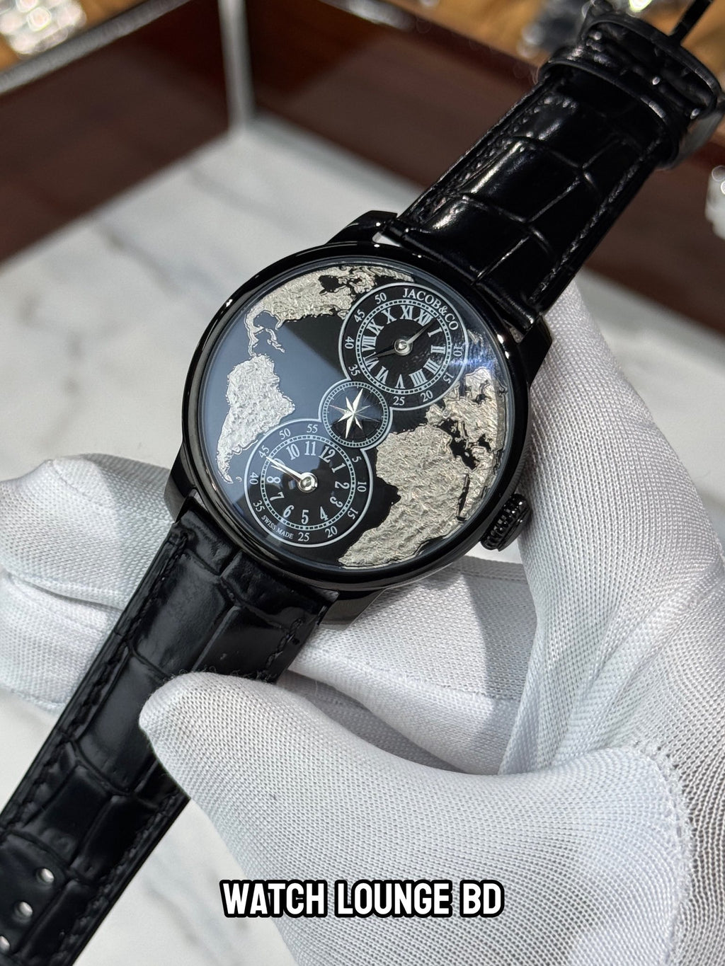 Jacob & Co. The World Is Yours || Ref. DT100.11.AA.AA.ABTAA || 1:1 Swiss Quality