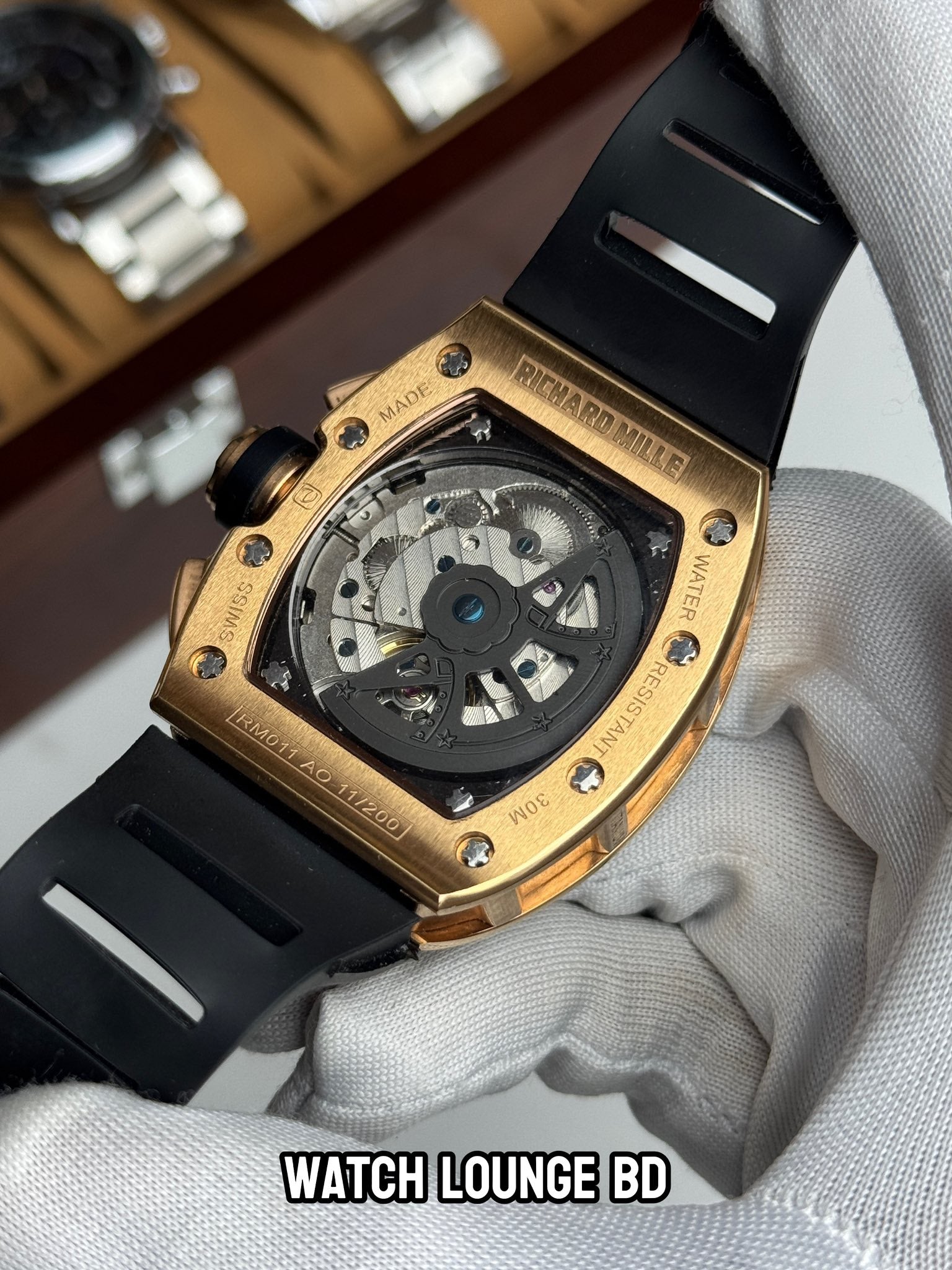 Richard Mille RM 011 Chronograph Flyback Felipe Massa || 1:1 Swiss super clone