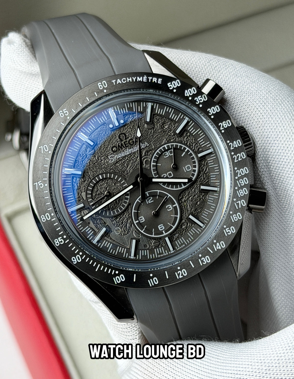 Omega Speedmaster Grey Side of the Moon Apollo 8
 || Ref.  310.92.44.50.06.002 || Master Standard
