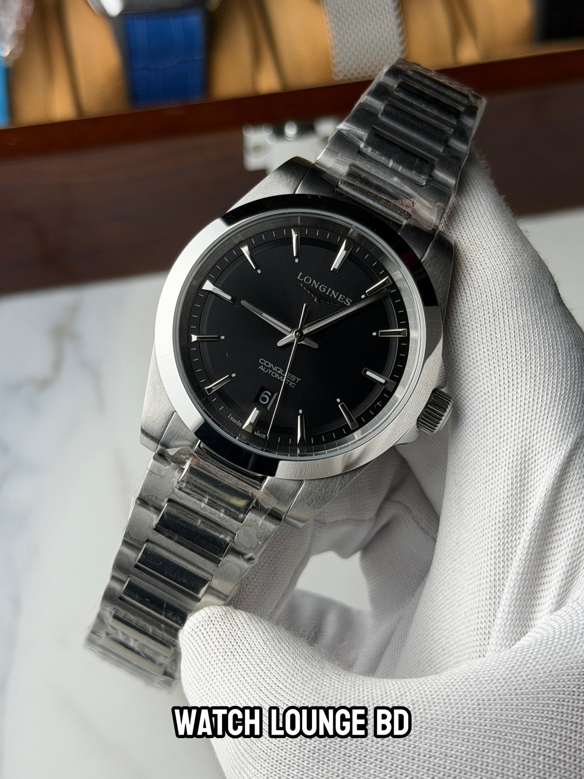 Longines Conquest Automatic
 || Ref. L3.830.4.52.6 || Master  Standard