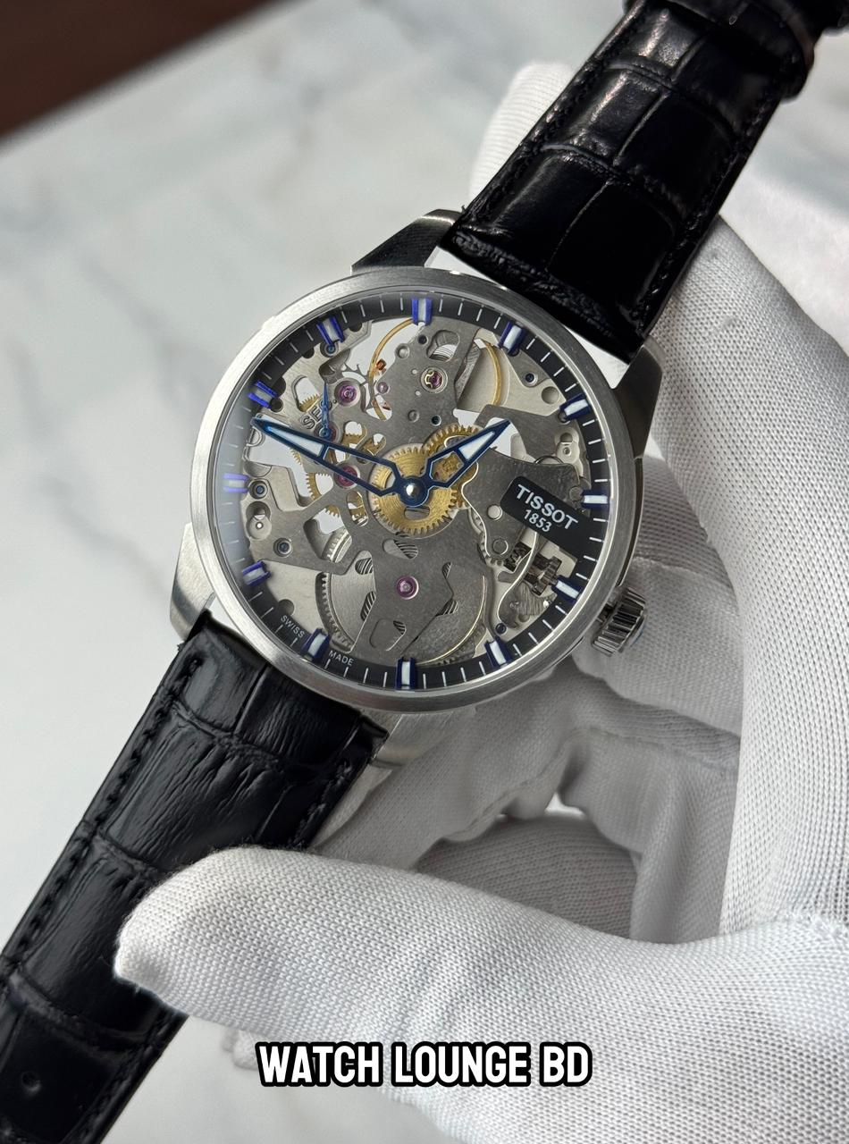 Tissot T-Complication Squelette || Ref. T070.405.16.411.00 || 1:1 Swiss Quality