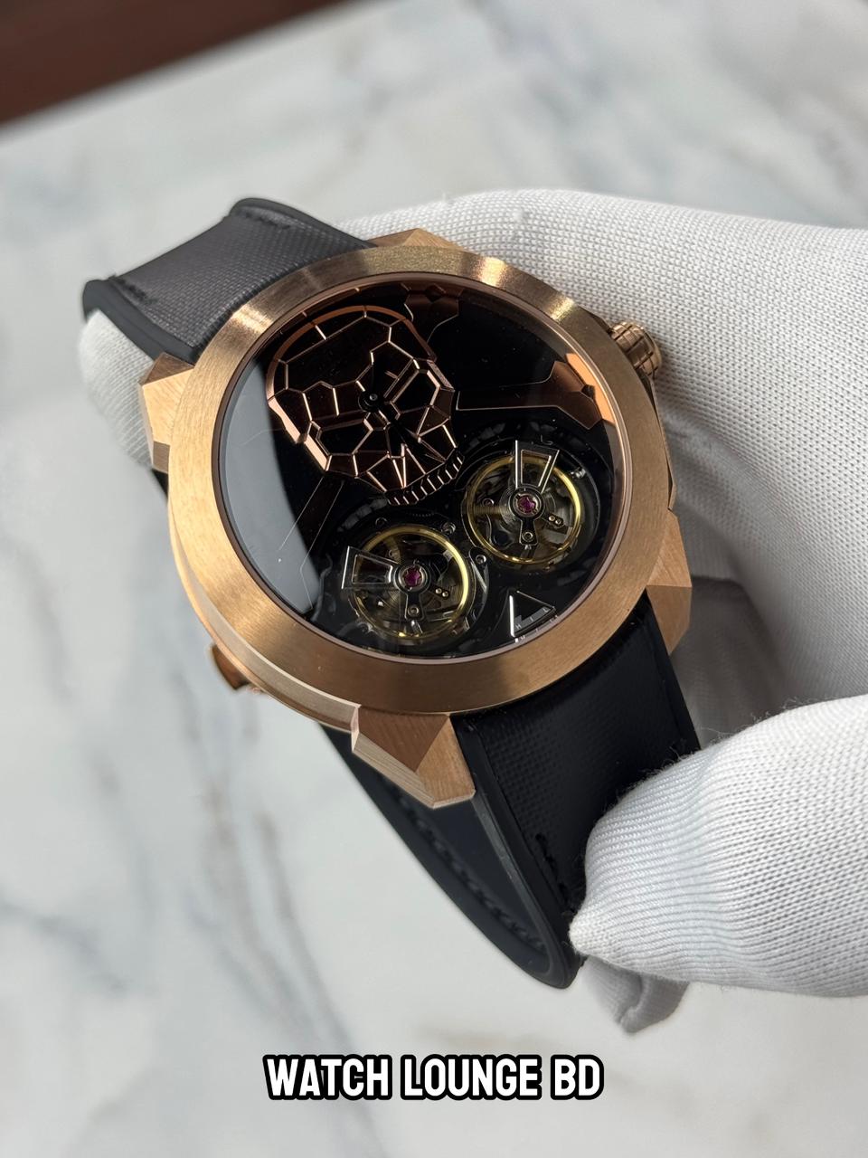 Jacob & Co Skull Double Tourbillon || Ref. DC200.40.AA.AA.ABRUA || 1:1 Swiss Quality