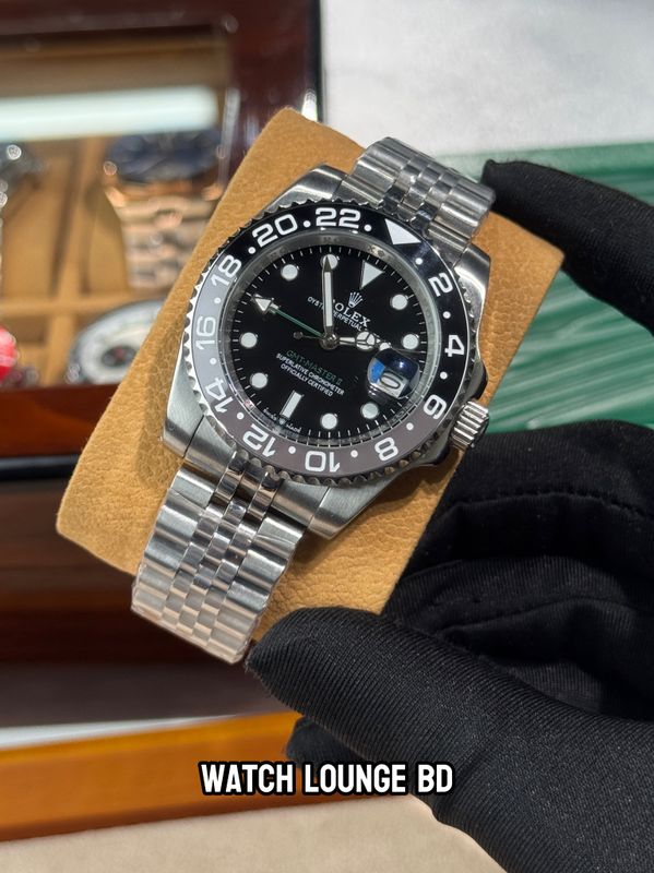 Rolex GMT Master II Bruce Wayne || Ref : 126710GRNR || European standard